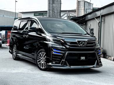REG18, FULL SPEC 2016 Toyota VELLFIRE 2.5 ZG (A)