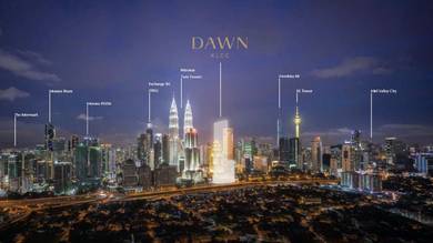 Dawn KLCC, 【Freehold Fully Furnished】 350sf~550sf 1 Room ~2 Room
