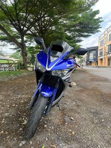 used yamaha r25 mt25 r15 cbr boleh full loan