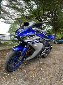 used yamaha r25 mt25 r15 cbr boleh full loan