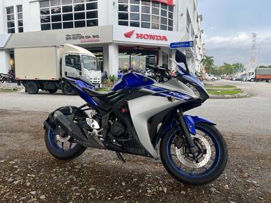 used yamaha r25 mt25 r15 cbr boleh full loan