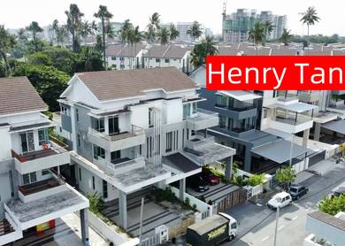 3-Storey Semi-D Taman Naluri Ria Freehold Pematang Pauh Butterworth