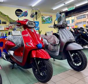 Benelli Panarea 125#SYM TUSCANY⚡Muka0 ⚡Ready Stok⚡