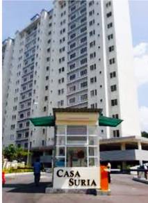 Casa suria condo near mrt taman Suntex