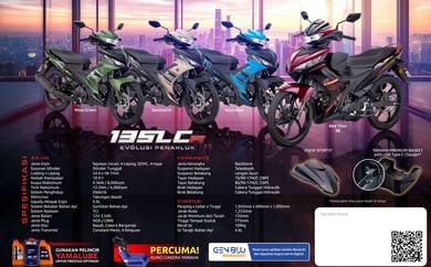 YAMAHA 135LC V8 SEDIA STOK!! Y15 Y15ZR LC135 Dash