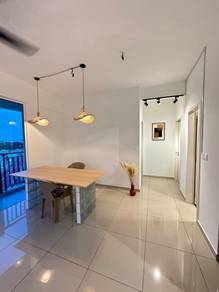 New Unit Ideal Residency Gelugor Partially Furnished 3 rooms For Rent