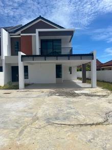 Double Storey semi detached end corner unit - Interhill, opposite Miri