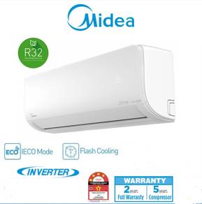 Midea  2hp air cond free install (NEW)