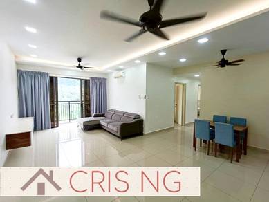 Skycube Residence 1275sf 2 CarPark Renovated & Furnished Sungai Ara