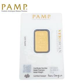 PAMP Suisse Fine Gold 999.9 Fine Gold | 10 Grams