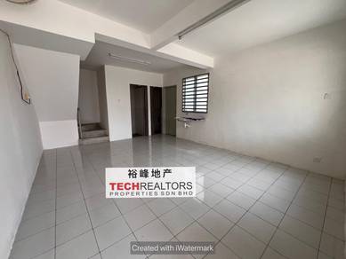 Bandar Putra Bertam Double Storey Cluster House For Rent｜ Unfurnished