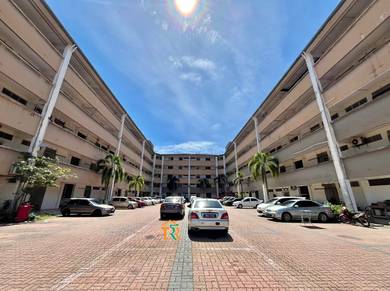 RUMAH MURAH FULL LOAN ! Flat Taman Flora ! Tingkat 2 !