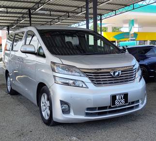 Toyota VELLFIRE 2.4 X (A) 8 SEATER