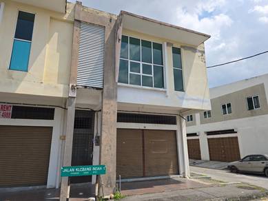 Double Storey Shop End Lot At Medan Klebang Indah, Ipoh, Perak.