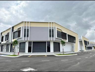 Skudai Taman Industri Jaya 1.5 Storey Terrace Factory 24x80 Original