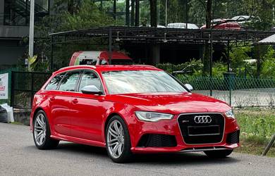K KM 2014 Audi RS6 4.0 AVANT TFSI QUATTRO Stock