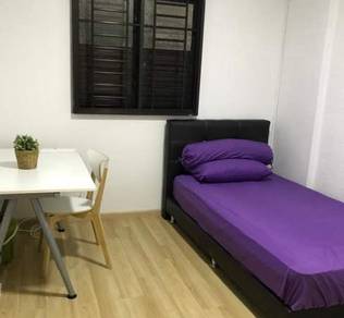 Prime Living👍 Fully Furnished Single Size Room! Balakong Taming Jaya