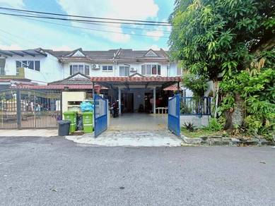 CHEAPEST NEARBY LRT 5 ROOMS 2 STOREY TERRACE Taman Setapak Indah KL