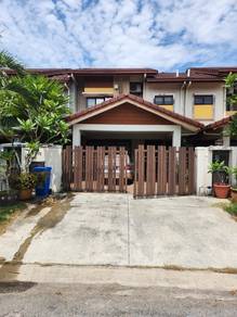 2 storey terrace superlink cahaya spk shah alam renovated c/w aircon
