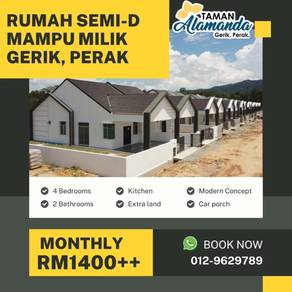 Rumah Teres Harga Termurah di Gerik!!!! 🏡