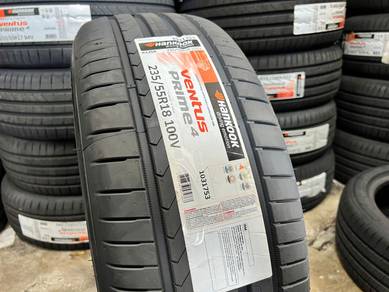 Tayar baru 235 55 18 hankook ventus prime 4 tyres