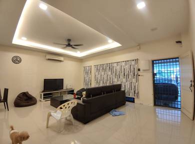 Bercham Good Condition Double Storey End Lot For Sale