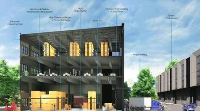 Sungai Buloh New 3 Sty Terrace & Semi-D Factory Freehold