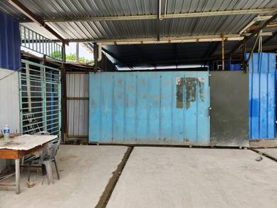 Warehouse Workshop at Menggatal Roadside (with Hostel, Office, Toilet)