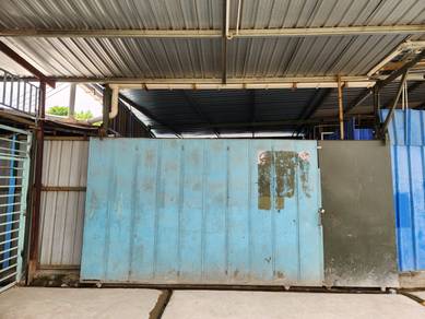Warehouse Workshop at Menggatal Roadside (with Hostel, Office, Toilet)