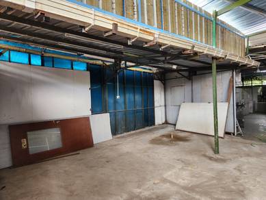 Warehouse Workshop at Menggatal Roadside (with Hostel, Office, Toilet)