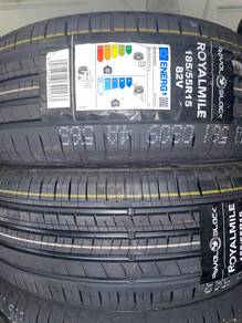 New Tyre 185 55 15 Royal Black Mile 75H Year 2025