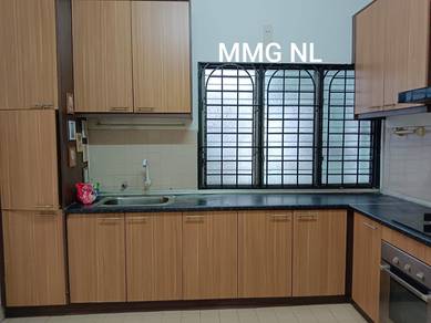 Sri Andalas Klang 2-storey terrace 16x60 partially furnished for sale