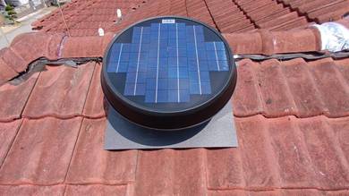 Solar Powered Ventilator Jeli + Kem Desa Pahwalan