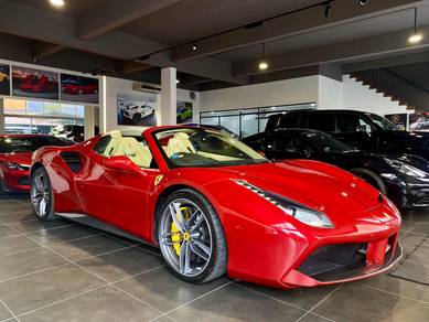 LAST YEAR 2019 Ferrari 488 GTB SPIDER 3.9 V8 UNREG