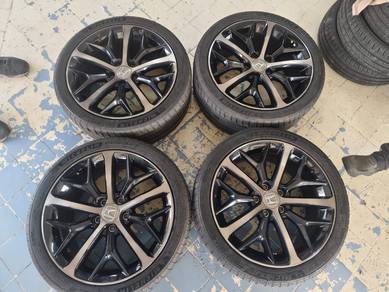Sport rim second 18 honda fk7 ori siap tayar civic