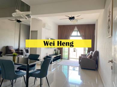 the promenade high floor fully furnished in bayan baru for rent
