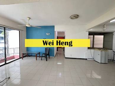 villa condo basic reno 1 car park in relau bayan lepas for sale