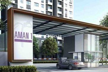 100% FULL LOAN Tropicana Urban Home AMAN 1 870sf 3 Rooms 2 Parking lot