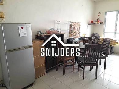 CHEAPEST!! Kompleks Pulau Mutiara FULLY FURNISHED 700sf@Lebuh Macallum