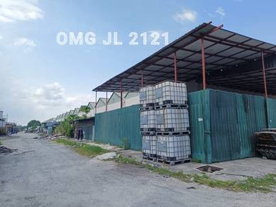 Pulau Indah Westport Klang Single Storey Link Factory kilang 24x49