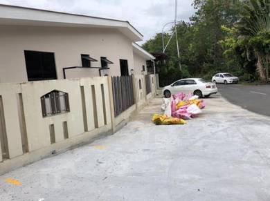 Single storey corner house, taman Landmark, penampang, Sigma kolej