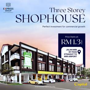 Brand New Three Storey Shophouse at Capital Commercial Park