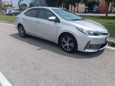 Full svc rcd 2019 Toyota Corolla Altis 1.8 G Auto