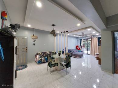 Full Loan Skudai Villa Apartment Renovated Unit (3Bed 2Bath)