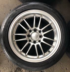 USED RIM RE30 15inch&TYRE MYVI ALZA PERSONA