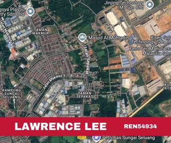 【STRATEGIC LOCATION】 TAMAN MAKMUr LUNAS KULIM - 1.5 STOREY WAREHOUSE