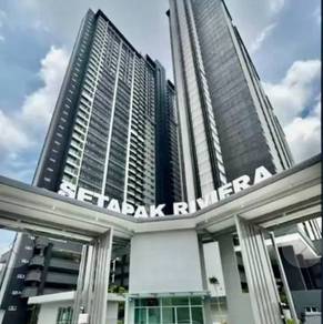 Apartment For Rent at Riviera Setapak, near amenities, easy access