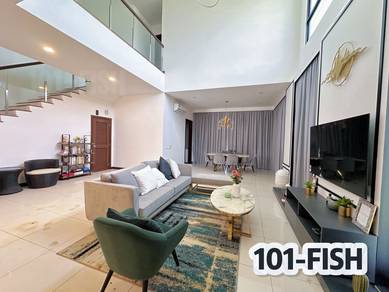 Fully Furnish!! CORNER Double Storey Semi-D @ Grandezza Eco Sanctuary