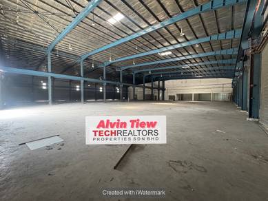 BUTTERWORTH SUNGAI LOKAN 1.5 Storey Factory|1.85Acres|BuiltUp 37k SQFT