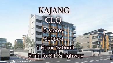 Kajang Centralized Labour Quarter 5 storey 600bed 1 floor 120 Unit